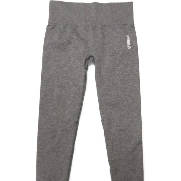 Gymshark Flex High Waisted Leggings Gray Womens Sm - Picture 1 of 8